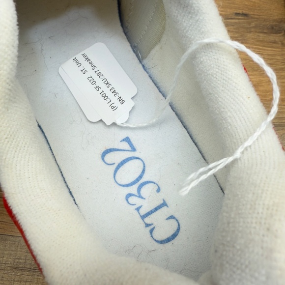 New Balance 302 White True Red Casual Sneakers Men Size 8.5 CT302LH - Picture 9 of 9